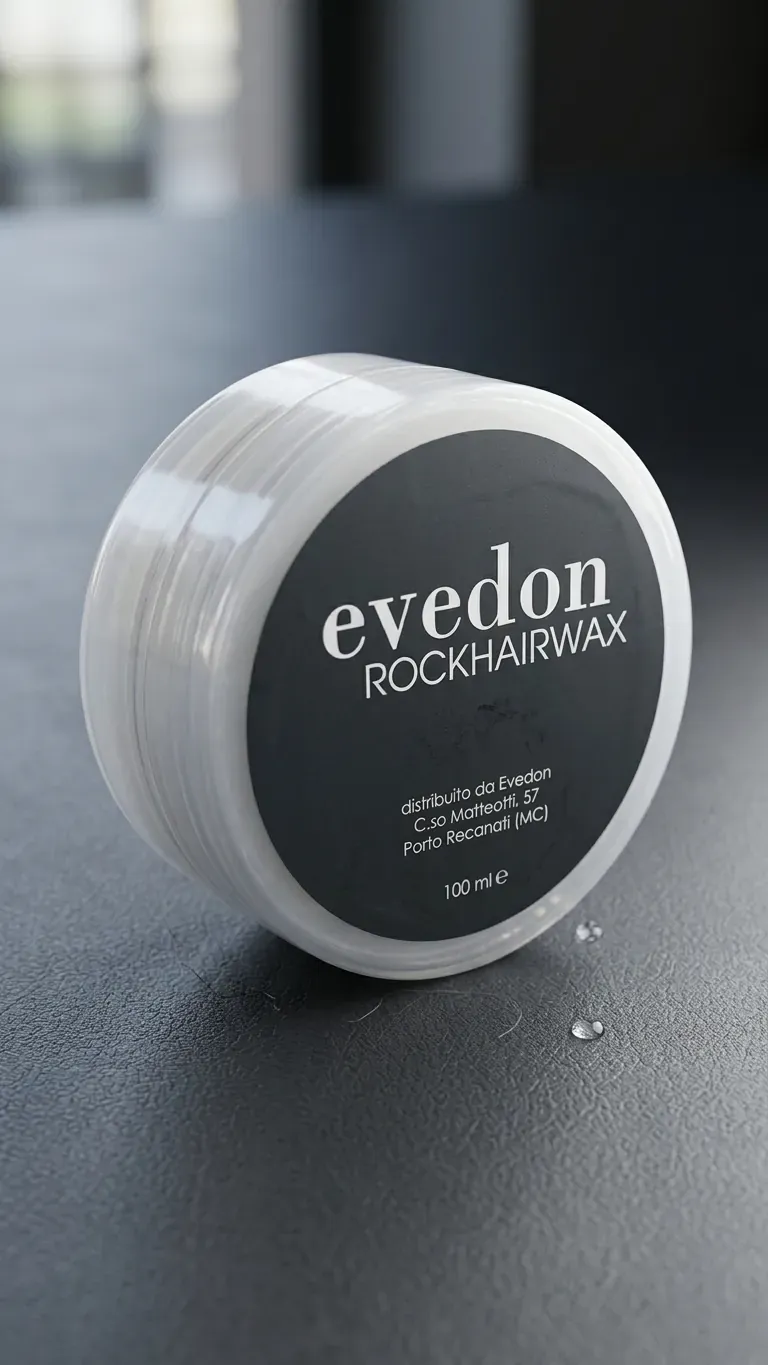 ROCKHAIRWAX sul tavolo dello studio